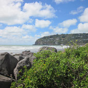 Blick auf's Meer in Sumner nahe Christchurch