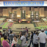 Eine Erntedank-Installation des Territoriums Queensland auf der Easter Show