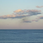 Spaetnachmittaeglicher Blick auf's Meer in Cronulla