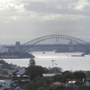Blick ueber den Hafen von Sydney