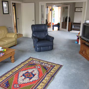 Blick ins Wohnzimmer
