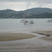 Meerblick auf der Coromandel-Halbinsel