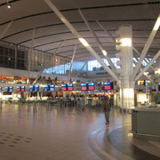 Der Flughafen von Kapstadt (von innen)