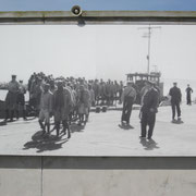 Marsch der politischen Haeftlinge zum Gefaengnis auf Robben Island