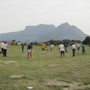 Trainingseinheit der Schulmannschaft der School of Hope