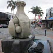 Brunnen-Skulptur in Tauranga
