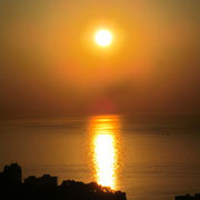 Sonnenuntergang in Kapstadt III