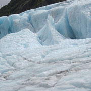 Eisformation des Franz Josef-Gletschers