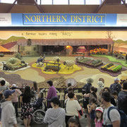 Eine Erntedank-Installation des Nord-Territoriums auf der Easter Show