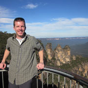 Blick in den Blue Mountains-Nationalpark mit den "Three Sisters"