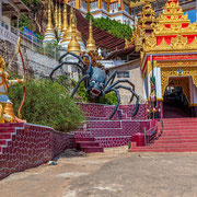 Pindaya Höhlen Burma