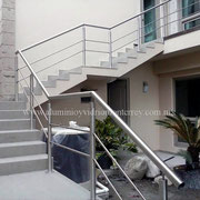 Barandales y Pasamanos - Página web de aluminioyvidriomonterrey