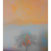 Claude CORBIER, "Brume pourpre", Photographie, traitement numérique, impression sur papier fine art, 50 cm x 70 cm, pièce unique, 600 €,DISPONIBLE A L'EMPRUNT