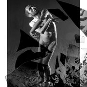 MIA, "Miroir Brisé", Photo montage,50x70cm, 500 €, DISPONIBLE A L'EMPRUNT