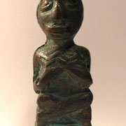 nain en bronze, Afrique centrale, ancien