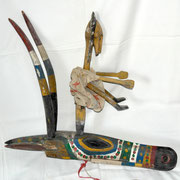 marionnette Bozo homme & antilope, Mali