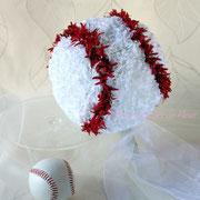 Baseball Bouquet  野球のボールの形のブーケ　アーティフィシャルフラワー