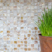 Mosaico 2x2 cm Madreperla Nuvola