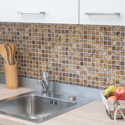 Mosaico 2,5x2,5 cm Madreperla Ambra