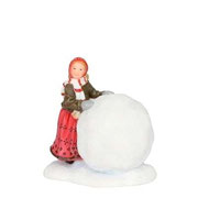 601607-Helena rolling a ball of snow