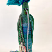 Willow / 2022 / yarns, beads, crochet / 63x15x12 cm