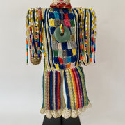 Guillaume / 2011 / yarns, beads, textile, pi-stone, crochet / 42x23x9 cm