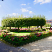 Burggarten der Kaiserburg in Nürnberg