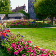 Burggarten der Kaiserburg in Nürnberg