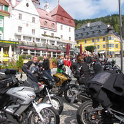 Ankunft in Mariazell