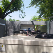 Vista bomba de calor