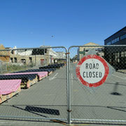 "Road Closed" das sieht man überall