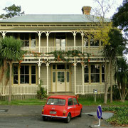 Ein Haus aus früheren Zeiten in Te Aroha