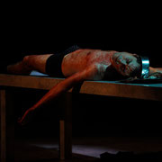 Macbeth nach Shekespeare // Theatre Conspiracy & GasHeart Theatre // set and lighting design Jerguš / director Quinn Harris / sound design Emma Hendrix / projection design Flick Harrison / costume design Shawna Picken  