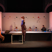 Elfriede Jelinek > What Happened After Nora Left Her Husband // State Theatre Košice // set, lighting and costume design Jerguš / director Ján Šimko  
