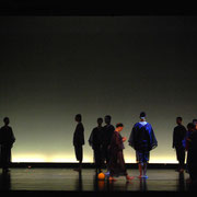 Pod rozkvitnutými sakurami / Under the Cherry Blossoms in Full Bloom // State Opera Banská Bystrica // set and lighting design Jerguš / composer Vladimír Godár / director Maja Hriešik / choreography Stanka Vlčeková / costume design Jan Kocman  