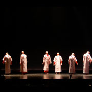 Pod rozkvitnutými sakurami / Under the Cherry Blossoms in Full Bloom // State Opera Banská Bystrica // set and lighting design Jerguš / composer Vladimír Godár / director Maja Hriešik / choreography Stanka Vlčeková / costume design Jan Kocman  