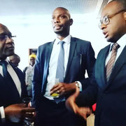 15/05/19: échange avec Elie Nkamgueu, président du Club Efficience cérémonie de remise des bourses d'excellence 2019 au siège de Canal +