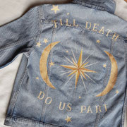 mooie beschilderde jasjes, waar te koop? aim your wedding