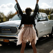 stoer wifey met jack met franjes, aim your wedding