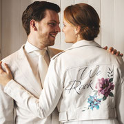 stijlvolle toevoeging aan trouwjurk, check aim your wedding