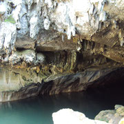 L'entrée de la grotte