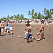 Mejengas en la playa