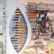 "Die Dinge sind nicht so wie sie scheinen" Mischtechnik auf Papier (21x15) 2014