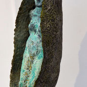 "Kokoon,Wandlung,Befreiung" Papmaché Acryl 2011