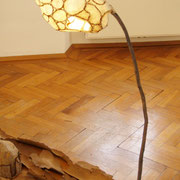 "Kokoon,Wandlung,Befreiung" Papmaché Acryl 2011