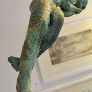"Kokoon,Wandlung,Befreiung" Papmaché Acryl 2011
