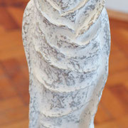 "Kokoon,Wandlung,Befreiung" Papmaché Acryl 2011