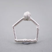 Knotenring07, Silber 