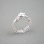 Feinsilberring aus 999er Silber