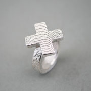 Feinsilberring aus 999er Silber